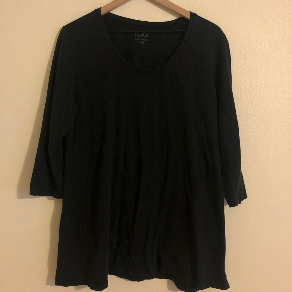 flax long sleeve shirt